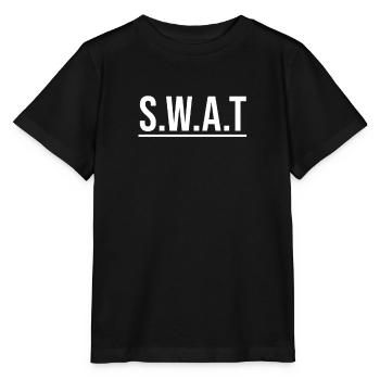 Plain Dark SWAT shirt Mardi Gras - Stanley/Stella MINI CREATOR Kids’ T-Shirt - black - Front - Mikhail (115cm)