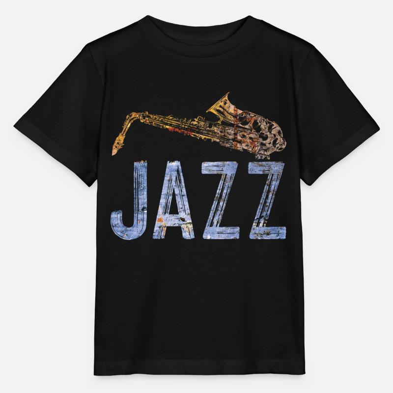 Jazz - Stanley/Stella Kinder T-Shirt MINI CREATOR  - Schwarz