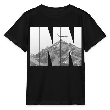INN Aeroport - T-shirt bio MINI CREATOR Stanley/Stella Enfant - noir - Devant - Mikhail (115cm)