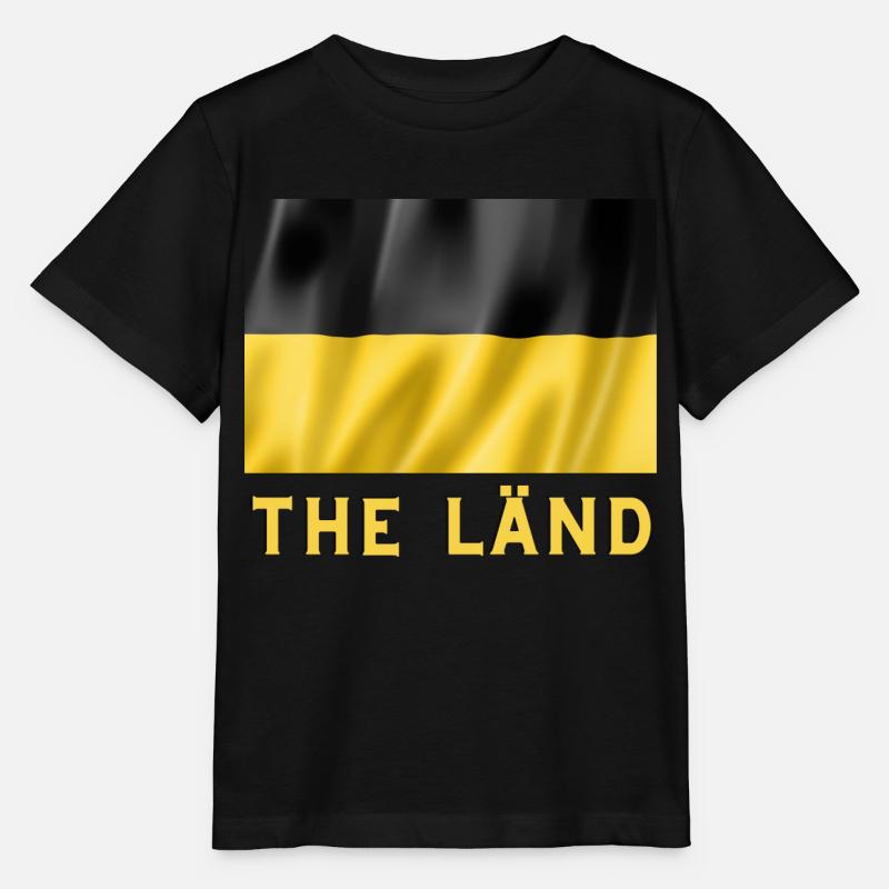 The Länd - Stanley/Stella Kinder T-Shirt MINI CREATOR - Schwarz