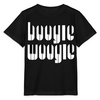Boogie Woogie Piano keys design - Stanley/Stella MINI CREATOR Kids’ T-Shirt - black - Front - Mikhail (115cm)