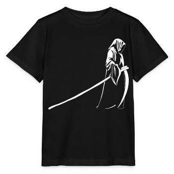 The Grim Reaper - Stanley/Stella MINI CREATOR Kids’ T-Shirt - black - Front - Mikhail (115cm)
