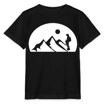 climbing - Stanley/Stella Kinder T-Shirt MINI CREATOR  - Schwarz - Vorne - Mikhail (115cm)