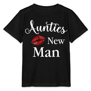 Aunties new Man - Stanley/Stella Kinder T-Shirt MINI CREATOR  - Schwarz - Vorne - Mikhail (115cm)
