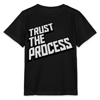 faire confiance au processus Devis - T-shirt bio MINI CREATOR Stanley/Stella Enfant - noir - Devant - Mikhail (115cm)