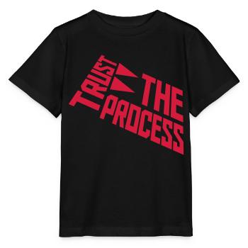 faire confiance au processus Devis - T-shirt bio MINI CREATOR Stanley/Stella Enfant - noir - Devant - Mikhail (115cm)