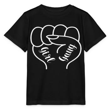 Girl Gang - Stanley/Stella MINI CREATOR Kids’ T-Shirt - black - Front - Mikhail (115cm)