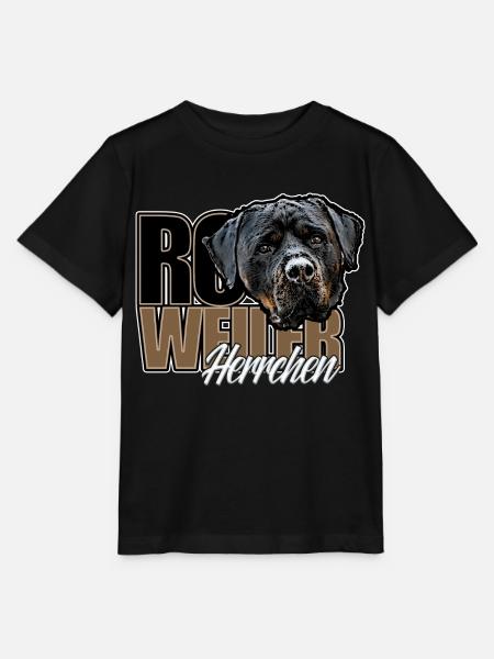 Rottie Herrchen - Stanley/Stella Kinder T-Shirt MINI CREATOR - Schwarz