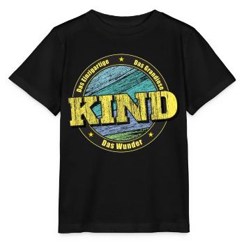 Das Kind, das Wunder - Stanley/Stella Kinder T-Shirt MINI CREATOR  - Schwarz - Vorne - Mikhail (115cm)