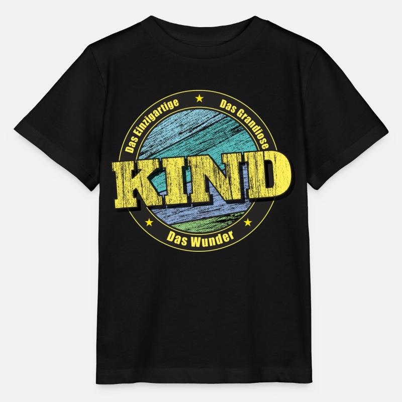 Das Kind, das Wunder - Stanley/Stella Kinder T-Shirt MINI CREATOR  - Schwarz