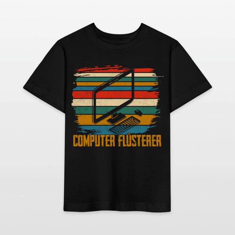Computer Flüsterer IT Programmierer Stanley/Stella Kinder T-Shirt MINI CREATOR 