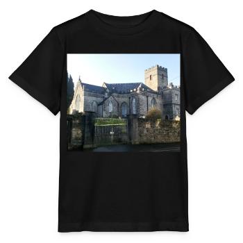 Cathédrale de l’Église d’Irlande, Sligo Town, Irlande. - T-shirt bio MINI CREATOR Stanley/Stella Enfant - noir - Devant - Mikhail (115cm)
