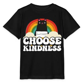 Süße Katze Antidepressivum Katze Morningstar Cute - Stanley/Stella Kinder T-Shirt MINI CREATOR  - Schwarz - Vorne - Mikhail (115cm)