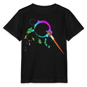 Maler - Stanley/Stella Kinder T-Shirt MINI CREATOR  - Schwarz - Vorne - Mikhail (115cm)