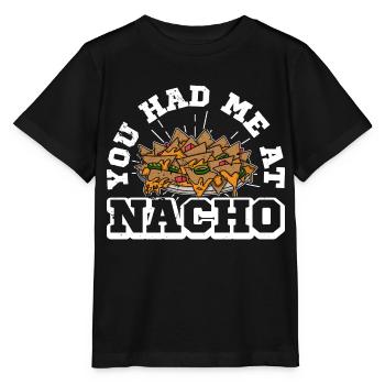 Mexico Nachos Jalapenos Cheese Mexican cuisine - Stanley/Stella Kinder T-Shirt MINI CREATOR  - Schwarz - Vorne - Mikhail (115cm)