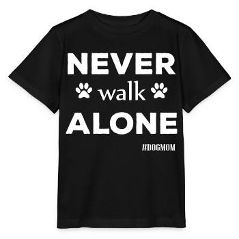 Dog Hund - Stanley/Stella Kinder T-Shirt MINI CREATOR  - Schwarz - Vorne - Mikhail (115cm)