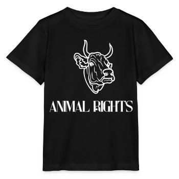 Animal Rights - Stanley/Stella MINI CREATOR Kids’ T-Shirt - black - Front - Mikhail (115cm)