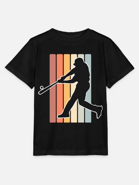 Baseball - Stanley/Stella Kinder T-Shirt MINI CREATOR - Schwarz