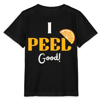 Ich schäle gute Orange - Stanley/Stella Kinder T-Shirt MINI CREATOR  - Schwarz - Vorne - Mikhail (115cm)