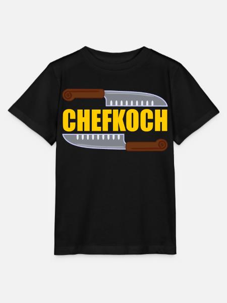 Chefkoch - Stanley/Stella Kinder T-Shirt MINI CREATOR  - Schwarz