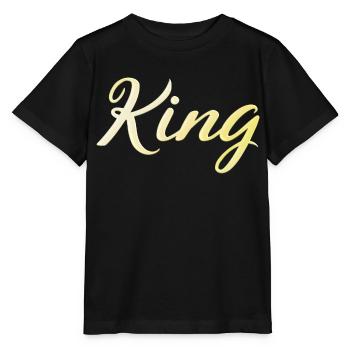 King - Stanley/Stella MINI CREATOR Kids’ T-Shirt - black - Front - Mikhail (115cm)
