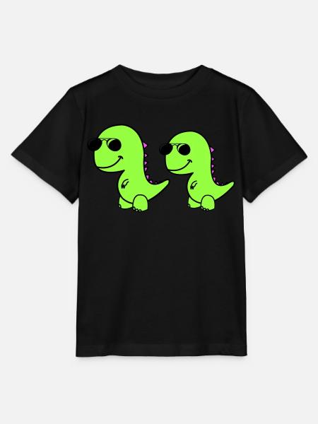 cool dinos - Stanley/Stella Kinder T-Shirt MINI CREATOR - Schwarz