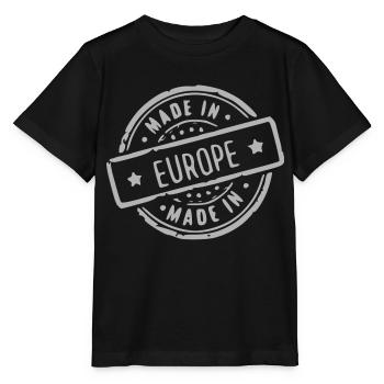 Europe - Stanley/Stella MINI CREATOR Kids’ T-Shirt - black - Front - Mikhail (115cm)