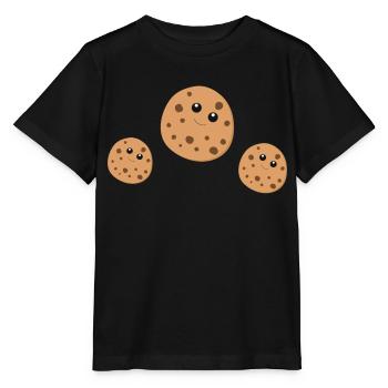 Cookies - Stanley/Stella Kinder T-Shirt MINI CREATOR  - Schwarz - Vorne - Mikhail (115cm)