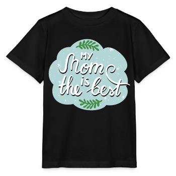 Best mom - Stanley/Stella MINI CREATOR Kids’ T-Shirt - black - Front - Mikhail (115cm)