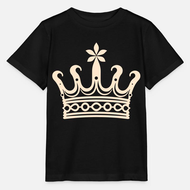 Edle Insignienkrone - Stanley/Stella Kinder T-Shirt MINI CREATOR  - Schwarz