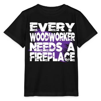 love carpenter tshirts americas mason job - Stanley/Stella Kinder T-Shirt MINI CREATOR  - Schwarz - Vorne - Mikhail (115cm)