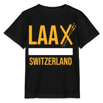 Laax Dream Resort Graubünden Laax - Stanley/Stella MINI CREATOR Kids’ T-Shirt - black - Front - Mikhail (115cm)