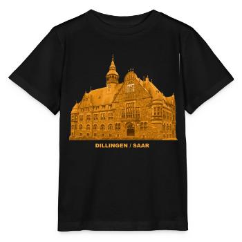 Dillingen Rathaus Saar Saarlouis Saarland - Stanley/Stella Kinder T-Shirt MINI CREATOR  - Schwarz - Vorne - Mikhail (115cm)