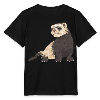 Ferret Owner Ferret - Stanley/Stella MINI CREATOR Kids’ T-Shirt - black - Front - Mikhail (115cm)