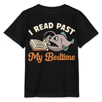 Poisson-grenouille Pêcheur en haute mer Pêcheur à la ligne - T-shirt bio MINI CREATOR Stanley/Stella Enfant - noir - Devant - Mikhail (115cm)