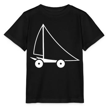 Sand yachting - Stanley/Stella MINI CREATOR Kids’ T-Shirt - black - Front - Mikhail (115cm)