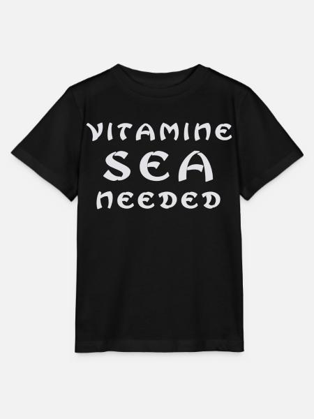 Vitamin Sea - Stanley/Stella Kinder T-Shirt MINI CREATOR  - Schwarz