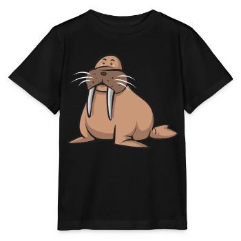 Morse - T-shirt bio MINI CREATOR Stanley/Stella Enfant - noir - Devant - Mikhail (115cm)
