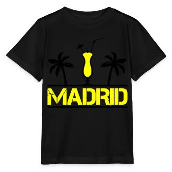 Madrid - Stanley/Stella MINI CREATOR Kids’ T-Shirt - black - Front - Mikhail (115cm)