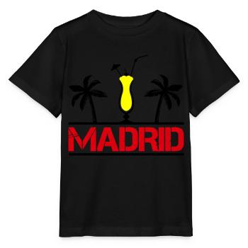 Madrid - Stanley/Stella MINI CREATOR Kids’ T-Shirt - black - Front - Mikhail (115cm)