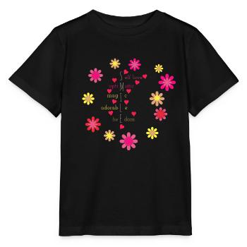 Smile - Stanley/Stella MINI CREATOR Kids’ T-Shirt - black - Front - Mikhail (115cm)