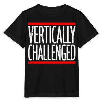 verticalement défié drôle petit gens blague hommes - T-shirt bio MINI CREATOR Stanley/Stella Enfant - noir - Devant - Mikhail (115cm)
