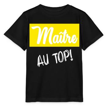 MASTER. MASTER. HUMOR - Stanley/Stella MINI CREATOR Kids’ T-Shirt - black - Front - Mikhail (115cm)