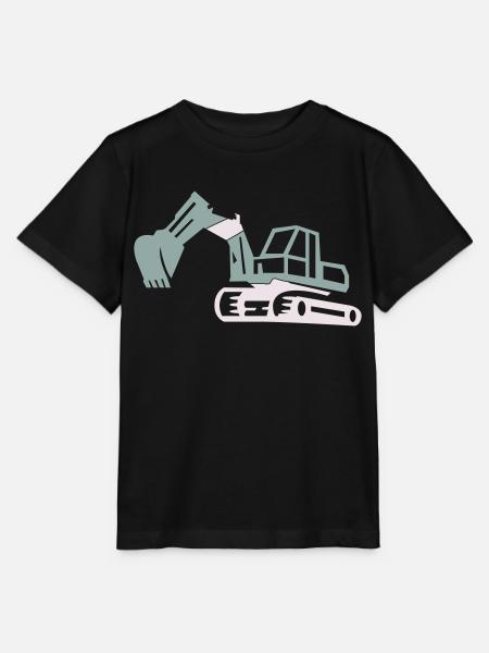 bagger - Stanley/Stella Kinder T-Shirt MINI CREATOR  - Schwarz