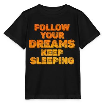 Lass deine Träume weiter schlafen - Stanley/Stella Kinder T-Shirt MINI CREATOR  - Schwarz - Vorne - Mikhail (115cm)