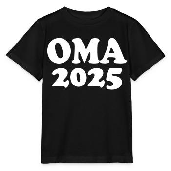 Oma 2025 - Stanley/Stella Kinder T-Shirt MINI CREATOR  - Schwarz - Vorne - Mikhail (115cm)
