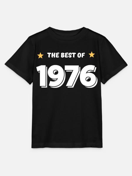 Das Beste von 1976 - Stanley/Stella Kinder T-Shirt MINI CREATOR - Schwarz