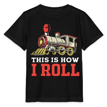 Modélisme ferroviaire Modélisme Modéliste - T-shirt bio MINI CREATOR Stanley/Stella Enfant - noir - Devant - Mikhail (115cm)