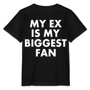 my ex is my biggest fan - T-shirt bio MINI CREATOR Stanley/Stella Enfant - noir - Devant - Mikhail (115cm)