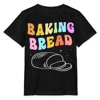 Baker Baker Baking - Stanley/Stella MINI CREATOR Kids’ T-Shirt - black - Front - Mikhail (115cm)